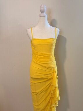 Stunning Soft Yellow Dress